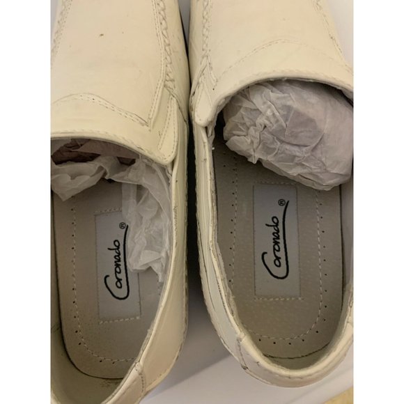 Coronado Driving Slip-On Loafers Men’s Sz 6.5 M‎ Shoes White main image 4